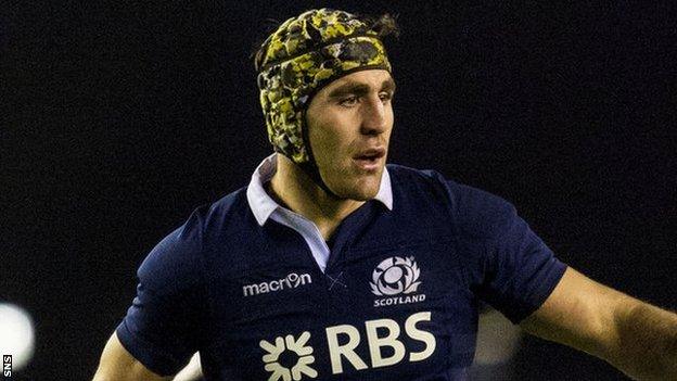 Scotland forward Kelly Brown