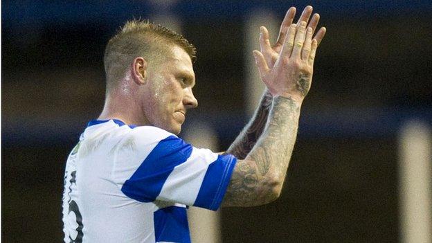 Morton striker Garry O'Connor