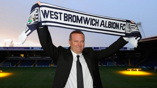 West Brom manager Pepe Mel