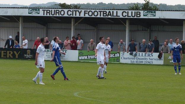 Truro City FC's Treyew Road ground