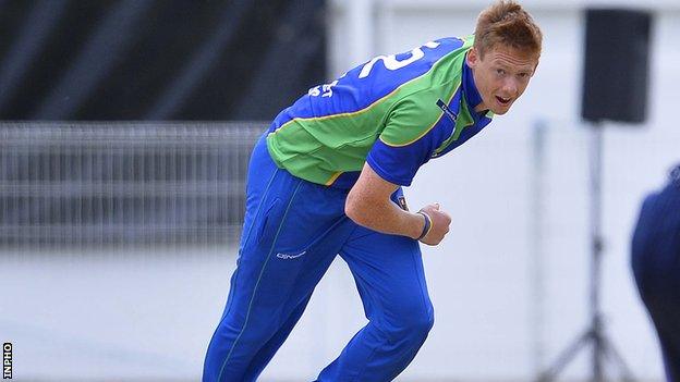 Ireland bowler Craig Young