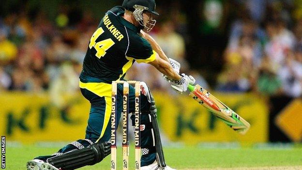 James Faulkner hits out against England at the Gabba