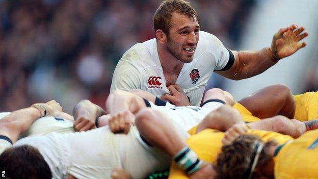 England captain Chris Robshaw