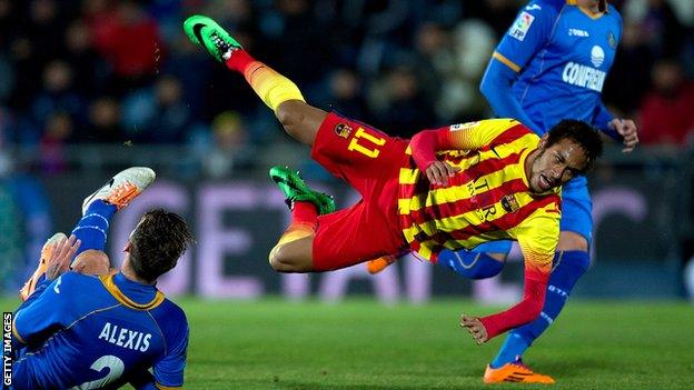 Barcelona's Neymar