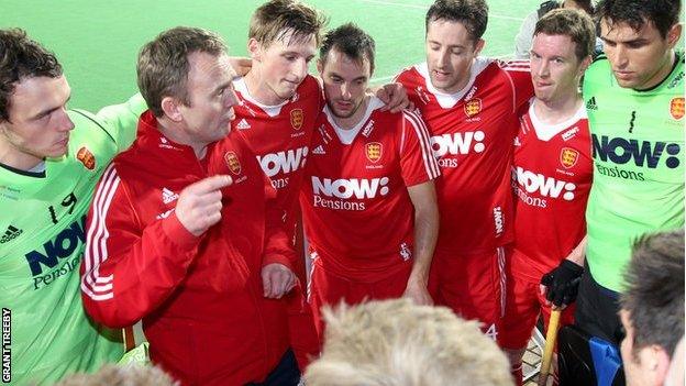 England hockey team talk