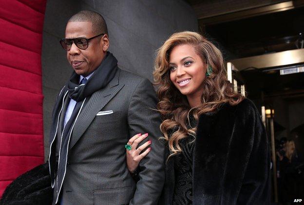 Jay-Z and Beyonce