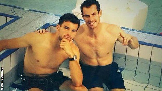 Andy Murray and Grigor Dimitrov