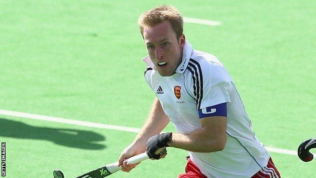 England hockey player Barry Middleton