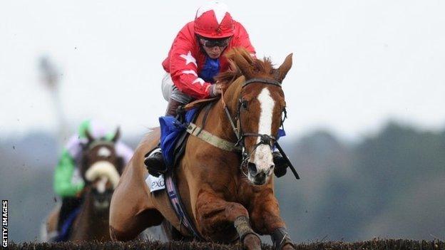 Jamie Moore on Sire De Grugy