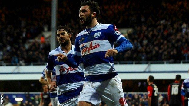 Charlie Austin scores for QPR