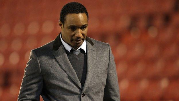 Blackpool boss Paul Ince