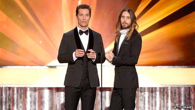 Matthew McConaughey and Jared Leto
