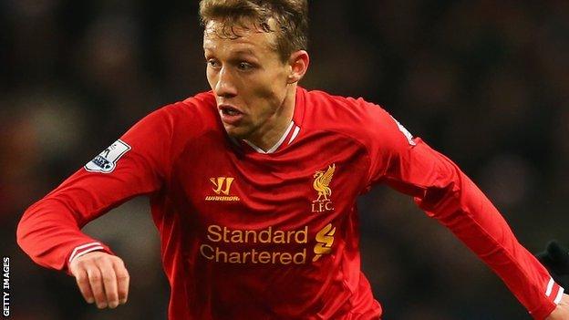 Liverpool and Brazil midfielder Lucas Leiva