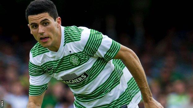 Celtic midfielder Tom Rogic