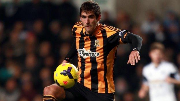 Hull City striker Danny Graham