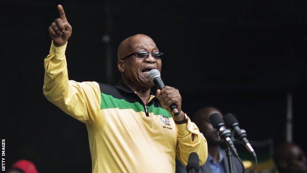 South Africa President Jacob Zuma