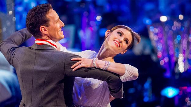 Sophie Ellis-Bextor and Brendan Cole on Strictly Come Dancing