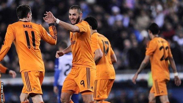 Gareth Bale and Karim Benzema