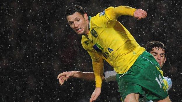 Norwich midfielder Wes Hoolahan