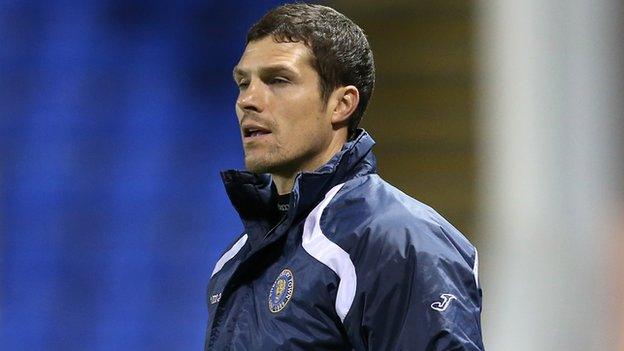 Shrewsbury Town caretaker boss Michael Jackson