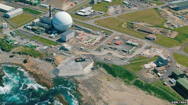 Aerial image of Dounreay