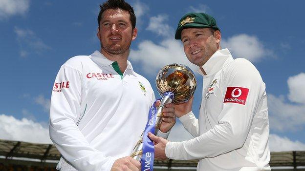 Graeme Smith and Michael Clarke