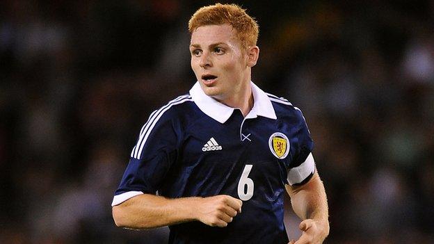 Wigan's Scotland Under-21 international midfielder Fraser Fyvie