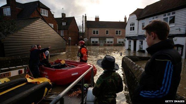 Yalding on Christmas Day