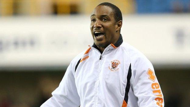 Paul Ince sacked by Blackpool