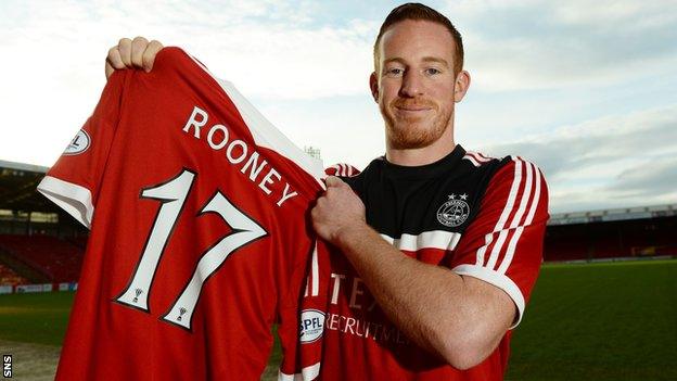 Adam Rooney has joined Aberdeen