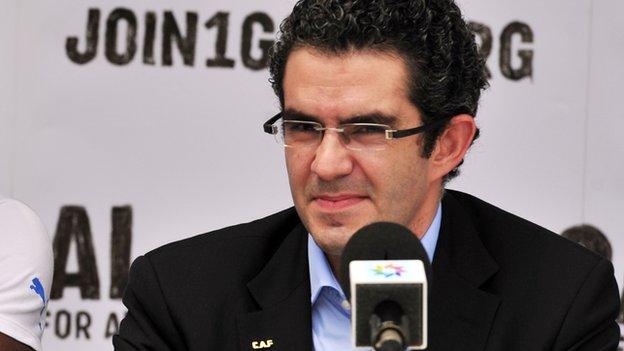 Caf secretary general Hicham El Amrani