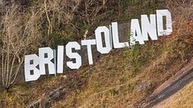 Bristoland sign