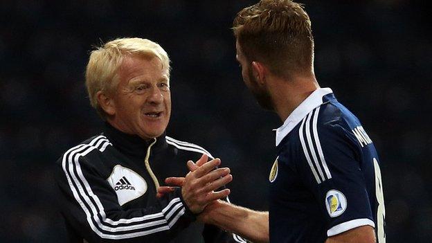 Scotland manager Gordon Strachan