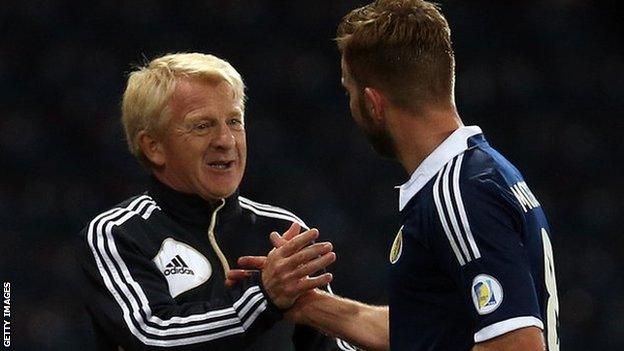 Scotland manager Gordon Strachan