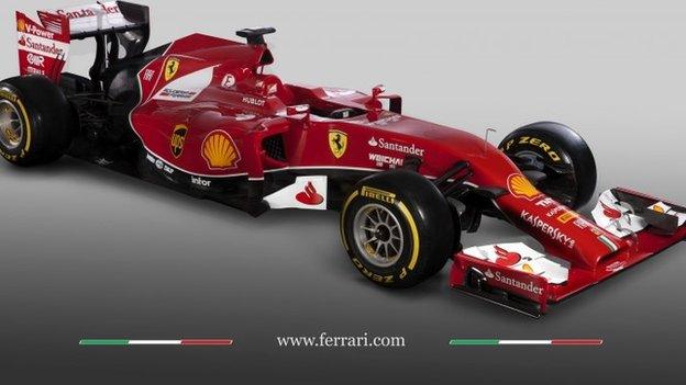 Ferrari's 2014 car