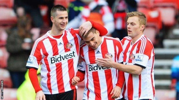 Sunderland celebrate