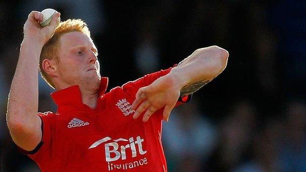 England all-rounder Ben Stokes (centre)