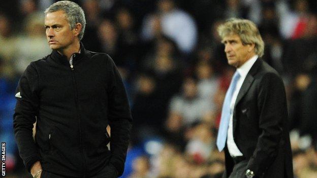 Jose Mourinho and Manuel Pellegrini