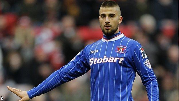 Carlisle United defender Max Ehmer