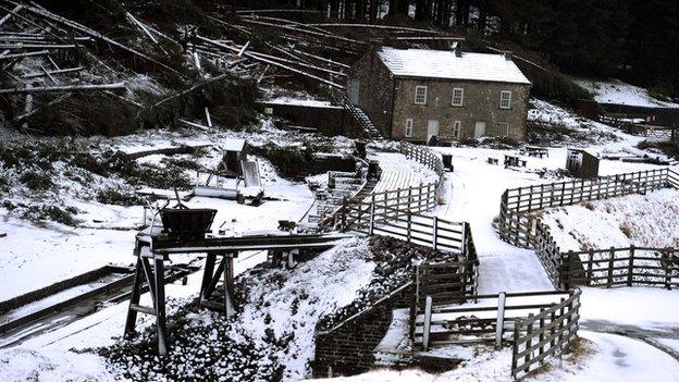 Snow in County Durham