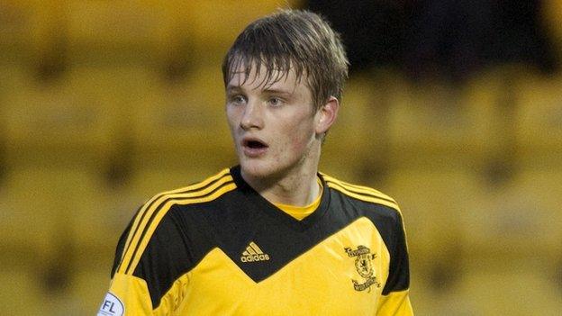 Livingston defender Coll Donaldson