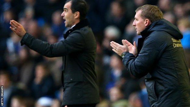 Roberto Martinez and Brendan Rodgers