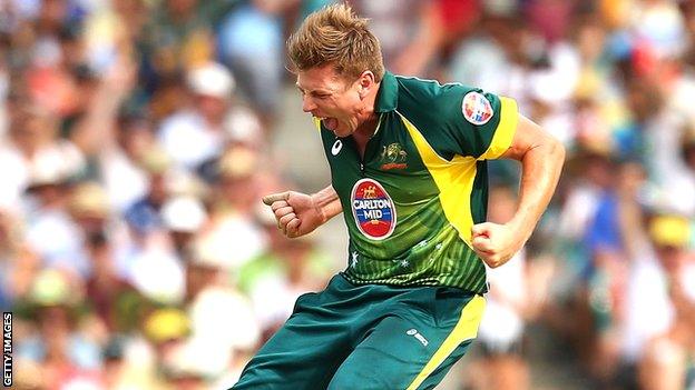 Australia bowler James Faulkner