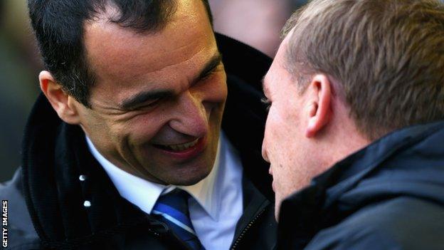 Roberto Martinez and Brendan Rodgers