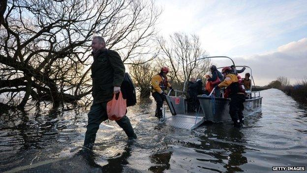 Mans walks off boat in Somerset