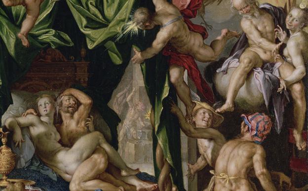 Mars and Venus surprised by the gods