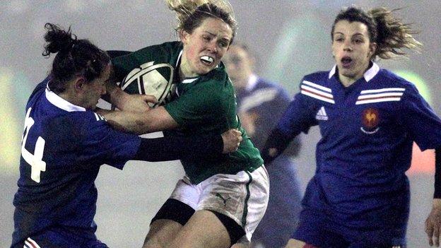 Ireland v France in the 2013 Six Nations