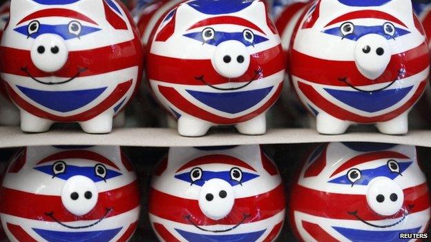 Union Jack piggy banks