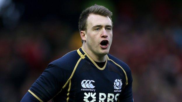 Scotland's Stuart Hogg