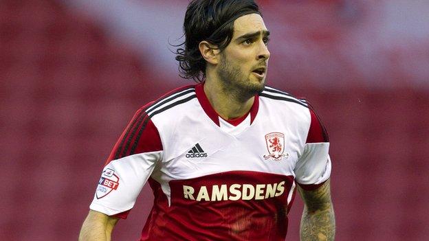 Middlesbrough defender Rhys Williams